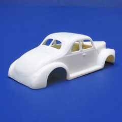 JFSL14 H:O scale Jimmy Flintstone 1940 Ford Street Racer resin slot car body