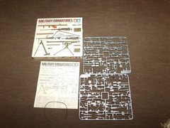 VINTAGE ARMY TOY TAMIYA US INFANTRY WEAPONS SET MILITARY MINI WWII MODEL KIT