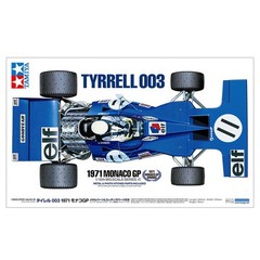 Tamiya 1/12 Tyrrell 003 ’71 Monaco GP w/Etch Parts TAM12054 Plastics Cars/Trucks