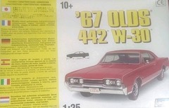 Lindberg ’67 Olds 442 1/25 Scale Open Box SEALED – Same Day –