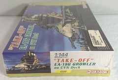 Dragon #4598 Take-Off EA-18G Growler on CVN Deck Factory Sealed Kit New