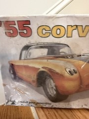 AMT Retro Deluxe Edition ’55 Corvette 1:25 Scale Model Kit AMT683/12 New Sealed