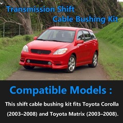 Automatic Transmission Shift Cable Bushing Kit – Compatible with Toyota Corol…