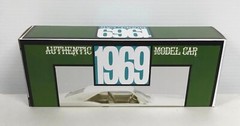 New 1969 Buick Riviera White Promo Model REPLICA BOX ONLY..NO CAR