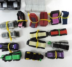 Model Car Parts Folding Bucket Seats Bench Seats Lot (35 pieces)