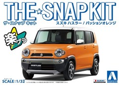 Aoshima Bunka Kyozaisha 1/32 The Snap Kit Series Suzuki Hustler Passion Orange C