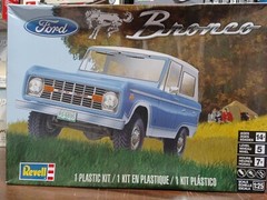 🌟 Hood 1966 Ford Bronco 4×4 1:25 Scale 1000s Model Car Parts 4 Sale Revell