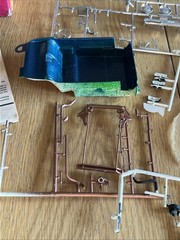 Original AMT 1970 Oldsmobile Toronado Model Kit 1:24 partially assembled/painted