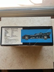 AMT DC Comics 1989 Keaton Batman Batmobile Model Kit – 1:25 Scale – Opened
