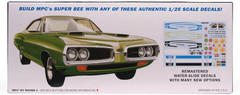 MPC 1970 Dodge Coronet Super Bee 1:25 Scale Model Kit
