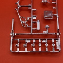 1929 Ford Model A Chrome Headers Supercharger Scoop Model Parts 1:25 New 6