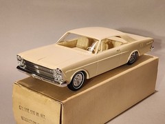 1966 Ford Galaxie XL Hdtp 1/25 Scale Dealer Promo – Wimbledon White, MINT/Box!