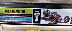 AMT 627 FIAT Double DRAGSTER Drag Team in tin can 1/25 McM kit fs