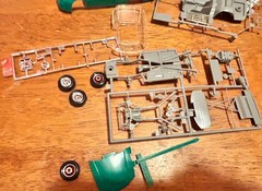 1996 Revell Snaptite Model Kit 18 Interstate Batteries Monte Carlo PARTS ONLY!