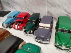 Model Junkyard/parts Plastic Muscle Car Lot Of 18 Hot Rods And Panel Wagons,