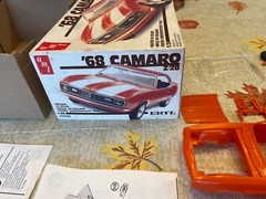 AMT 1968 Chevrolet Camaro Z28 #6559 Vtg Model Kit