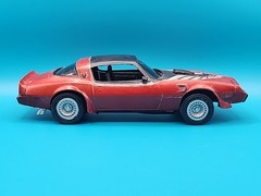 1980 Pontiac Indy Pace Car Firebird Trans Am 1:25 Model Box Painted Built u-1J