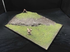 1/35 Scale Military Diorama Base Terrain Display Model Soldiers Figures Diecast