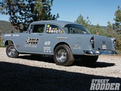 DECALS – SOLO Speed Shop 55 Chev D/G. Nice!