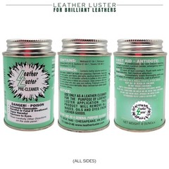 Leather Luster Patent Leather Polish, Cleaner, Conditioner – 12oz Made in USA