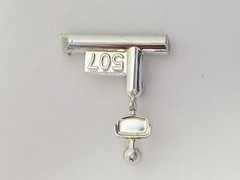 1958 Edsel Pacer SIDE VIEW MIRROR from AMT 1:25 Model Kit 58