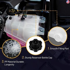 Coolant Reservoir Tank 603-383 Compatible with 2010-2016 Chevy Cruze 2012-2014