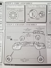1974 Plymouth Cuda CHASSIS / FLOOR from AMT 1:25 Model Kit 74 Barracuda