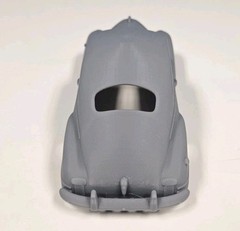 ABS-LIKE RESIN 3D PRINTED 1/25 1948 CHEVROLET FLEETLINE AERO SEDAN BODY