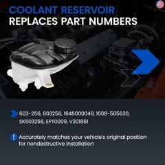 Engine Coolant Reservoir Tank 603-256 Compatible with Mercedes-Benz GL320 GL350
