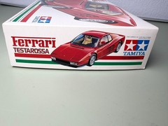 Tamiya Ferrari Testarossa 1/24 Model Kit 24059 Partially Built Engine Complete