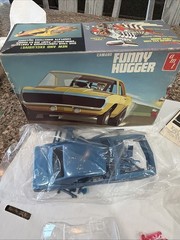AMT FUNNY HUGGER CAMARO ORIGINAL FACTORY SEALED INSIDE! #T344! CIRCA 1971!! VMCP