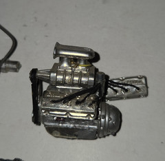 1960s 1/25 Model Car Engines Lot of 5 – Vintage Model Kit Parts – Lot F