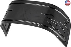 Front Lower Fender Skirt Trim, Flame Style Front Fender Trim Skirt, 2014-2022
