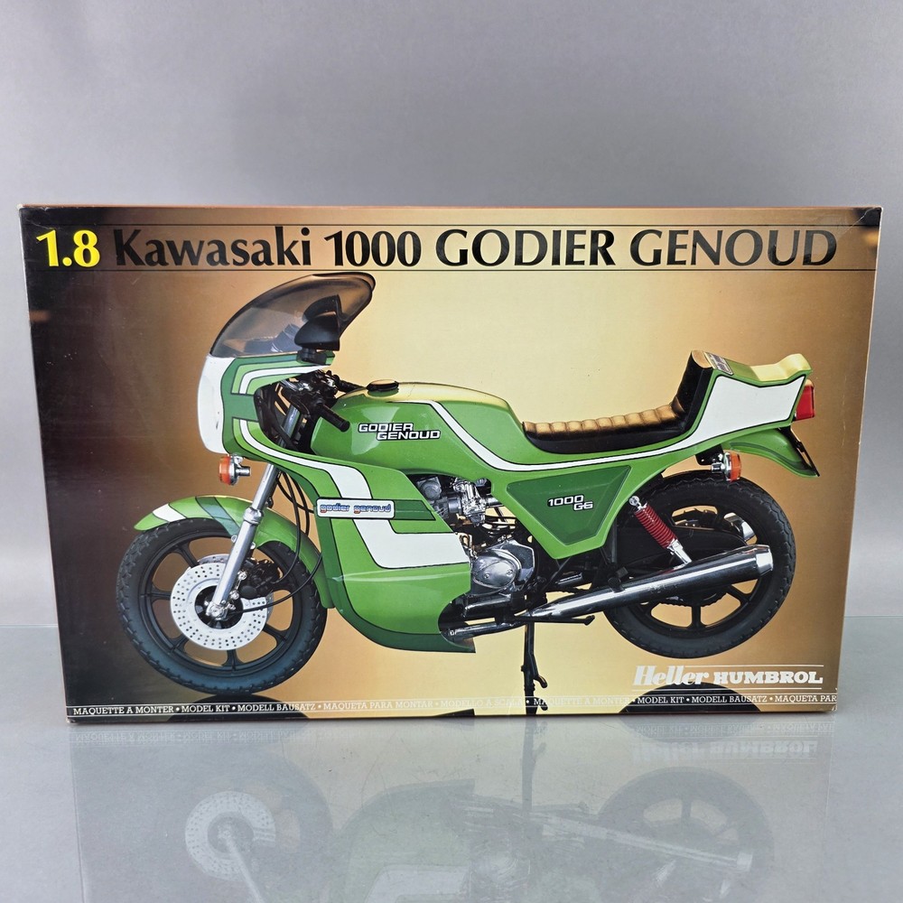 Heller 80947 1/8 Kawasaki 1000GG Godier Genoud Motorcycle Model Kit NEW OPEN