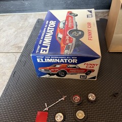 MPC 1/25 Mercury Eliminator Funny Car Kit Built