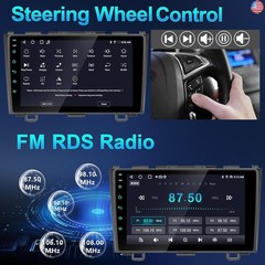 4G+64G Android 15 Car Stereo for Honda CRV 2007-2011 with Wireless