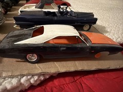 Lot Of 18 Vintage Junkyard Models Smaller Scales Need Work Parts Missing