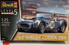 Revell 07669 N Gauge Building Kit 1/25 ’62 Shelby Cobra 289
