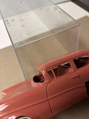 Vintage Opel Rekord Promo Parts Car Rare Coral Color