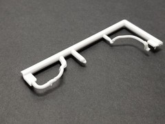 1977 Chevy Monte Carlo RADIATOR HOSES from Salvinos JR 1:25 Model Kit