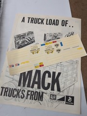 MPC Mack DM800 Semi Tractor Cab – Truck Kit – 1/25 Scale Open Box