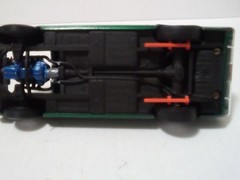 Vintage screw bottom Mustang built model car