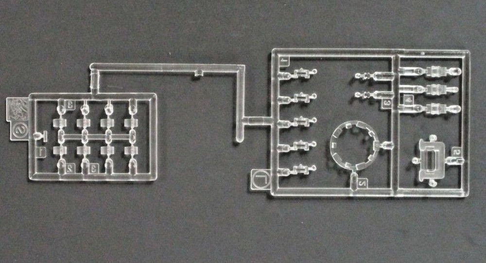 Dragon 1/35th Scale Kingtiger Porsche Turret – Clear Parts from Kit No. 6848