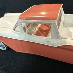 PMC 1959 Ford Ranchero Pickup 1/25 Promo Friction Torch Red/White VF-XLNT