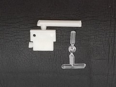 Diamond REO Truck Tractor BACK UP LIGHT & BRACKET for 1:25 AMT Model Kit
