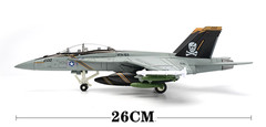 1/72 Scale F/A-18F Super Hornet VFA-103 Fighter Plastic Painted Unassembled