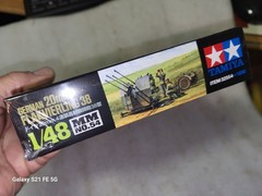 Tamiya German 20mm Flakvierling 38 AA Gun Model Kit 1/48 #32554