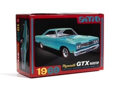 AMT 1/25 Scale 1969 Plymouth GTX Hardtop Plastic Model Kit AMT1483