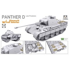 Takom #2104 1/35 Sd.kfz.171 Panther Ausf.D Late w/Zimmerit -Full Interior