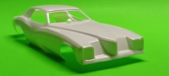 Mickey Thompson US Marines Grand Am Funny Car 1/16 Flip Up Body Glass Windshield